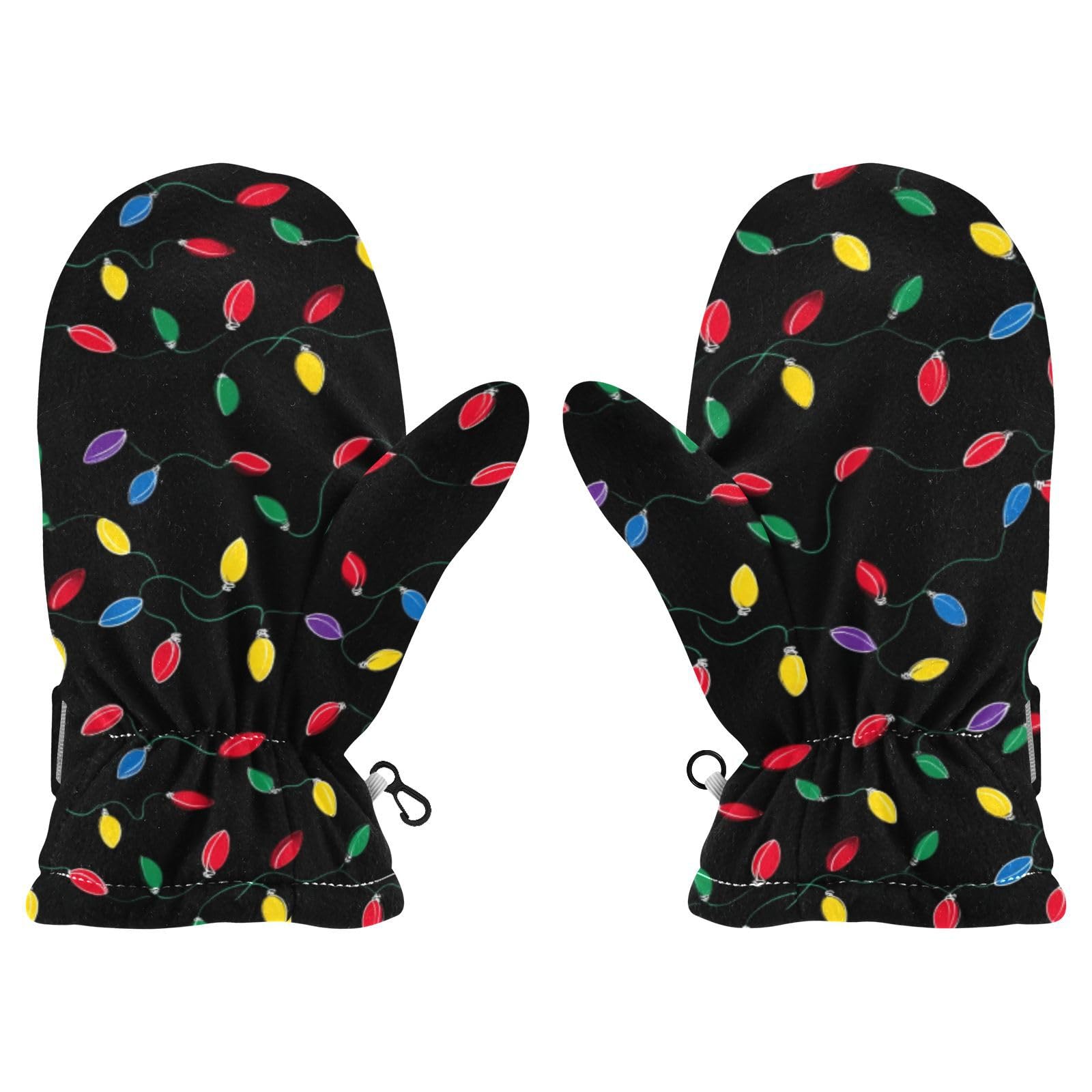 Plaaee Early 1990s Pattern Kids Glove Warm Mitten Winter Favor for Toddler Boys and Girls Children Cold Weather Gloves