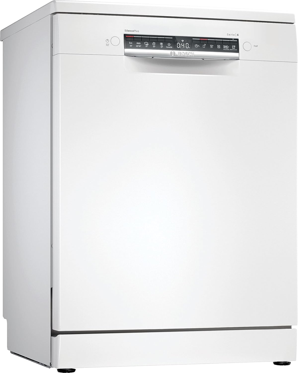 Bosch Elettrodomestici, Serie 4, Lavastoviglie da libera installazione, 60 cm, Bianco, SMS4HMW06E Bosch Elettrodomestici, Serie 4, Lavastoviglie da libera installazione, 60 cm, Bianco, SMS4HMW06E