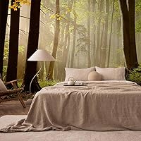 Vista 68 de artgeist Mural de Pared Forestal 154x122 pulg - Adhesivo de Pared Autoadhesivo para Despegar y Pegar, Adhesivo de Pared, Adhesivo de Foto