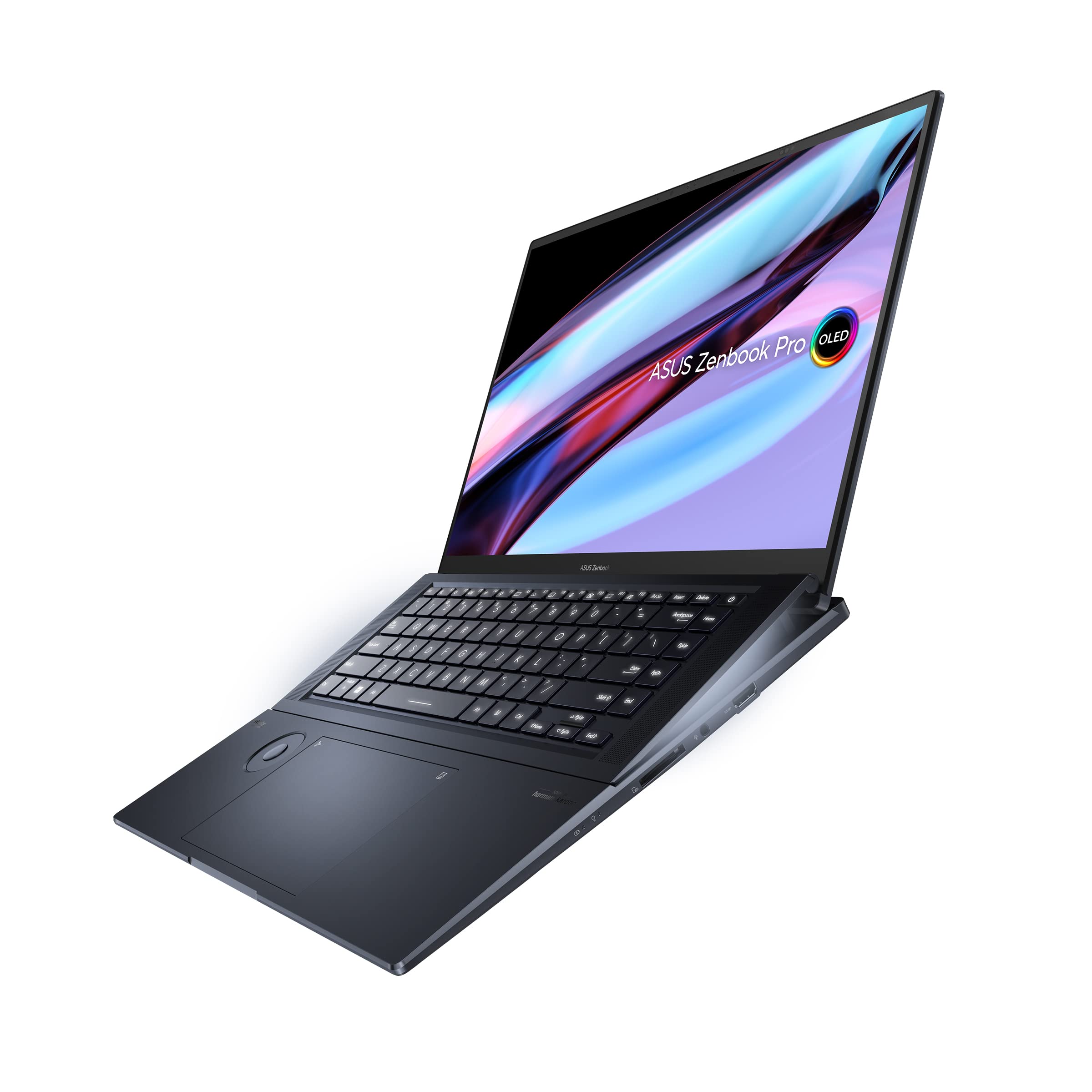 ASUS Zenbook Pro 16X OLED UX7602ZM#B0BSH38RB7, Notebook alluminio, Monitor Touch 16" OLED Glossy, Intel Core 12ma gen i7-12700H, RAM 32GB, 1TB SSD, NVIDIA GeForce RTX 3060 6GB GDDR6, Win 11 Home, Nero