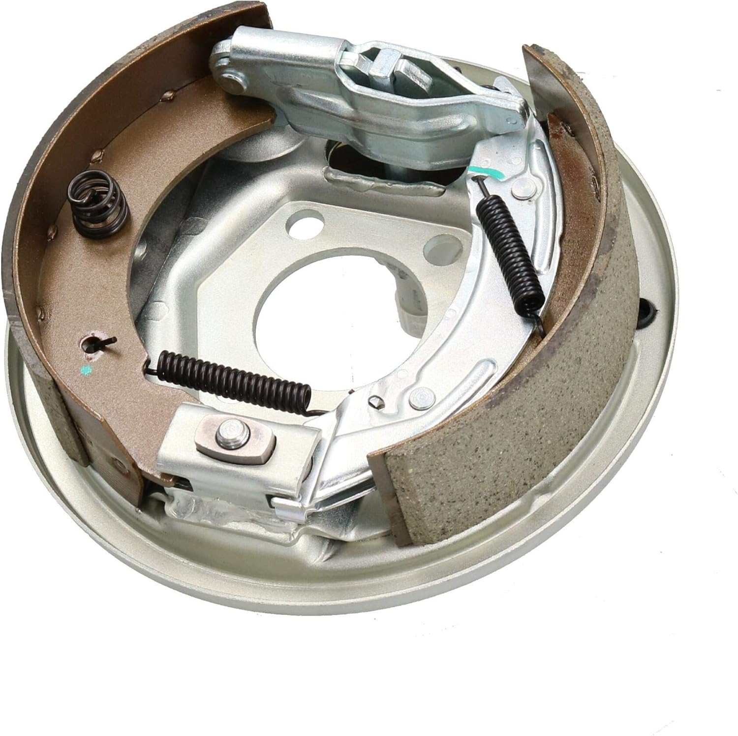 Pair Complete Bolt on Brake Shoe Back Plates for Ifor Williams 200 x 50mm Drum