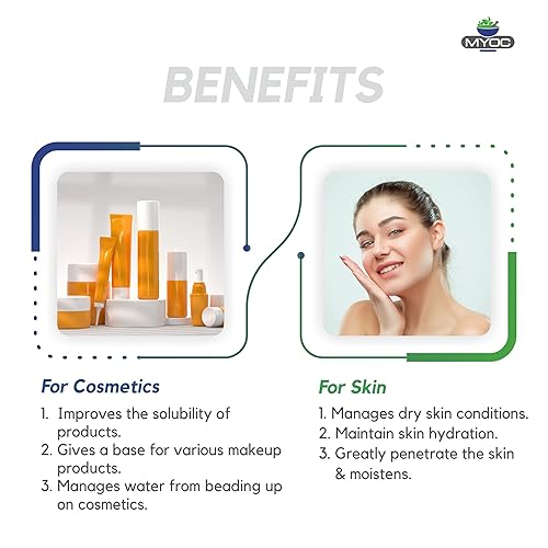 Miniatura 4 de MYOC Líquido de propilenglicol 22.92 onzas, humectante, emoliente, disolvente, grado cosmético  utilizado en jabón, crema, lociones, gotas para los