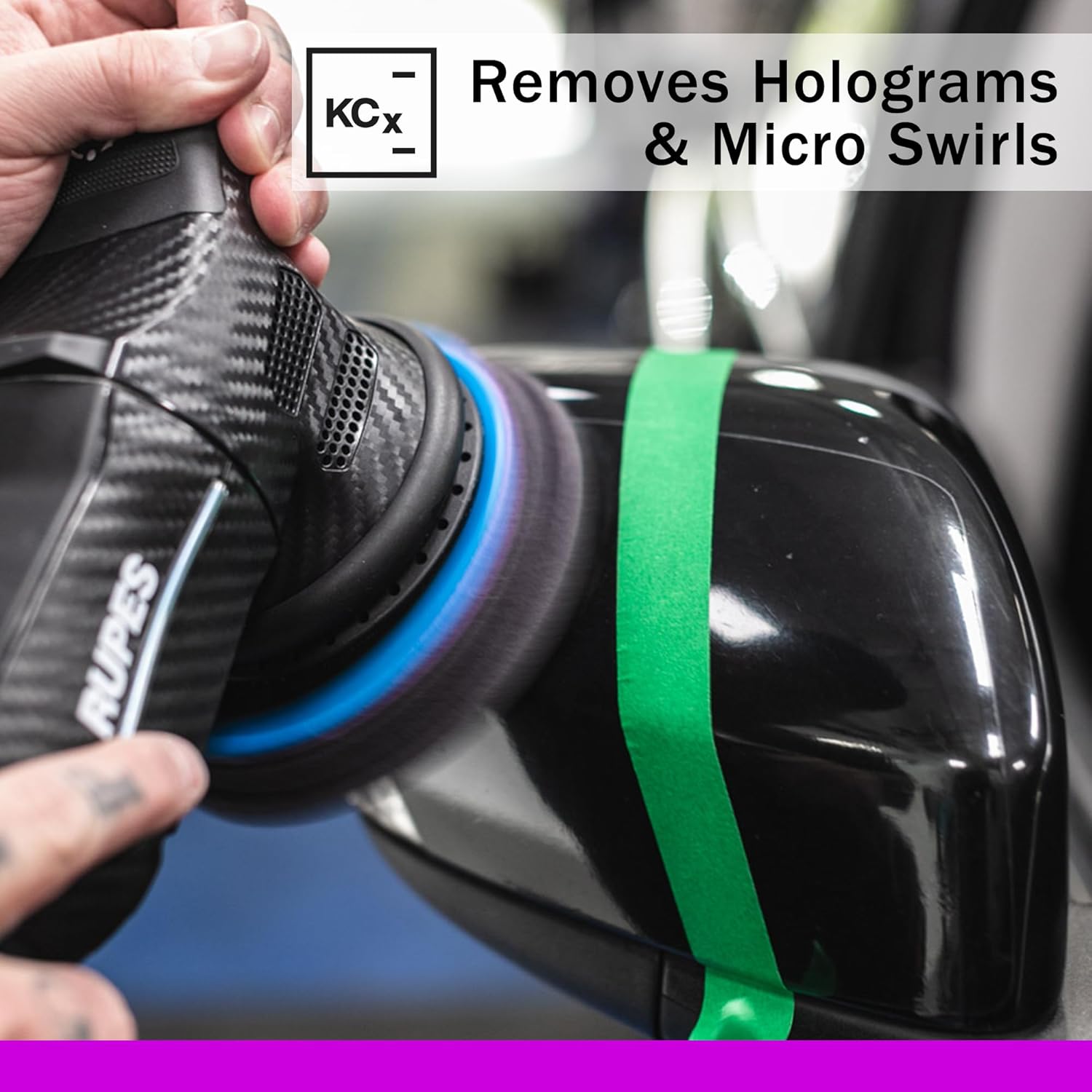 Koch-Chemie - Micro Cut Polishing Compound - Silicone Oil-Free; Permanent Removal of Holograms, Fine Scratches, and Sanding Marks to P3000 Grain Size; High Gloss Finish (1 Liter)
