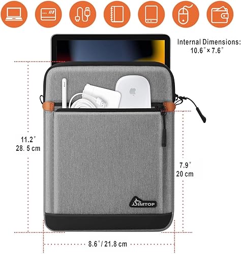 Miniatura 2 de Funda para tablet de 11 pulgadas para iPad Pro, bolsa para iPad de 10.9 pulgadas para iPad Air 4, iPad de 10.2 pulgadas, bolsa de hombro para tablet