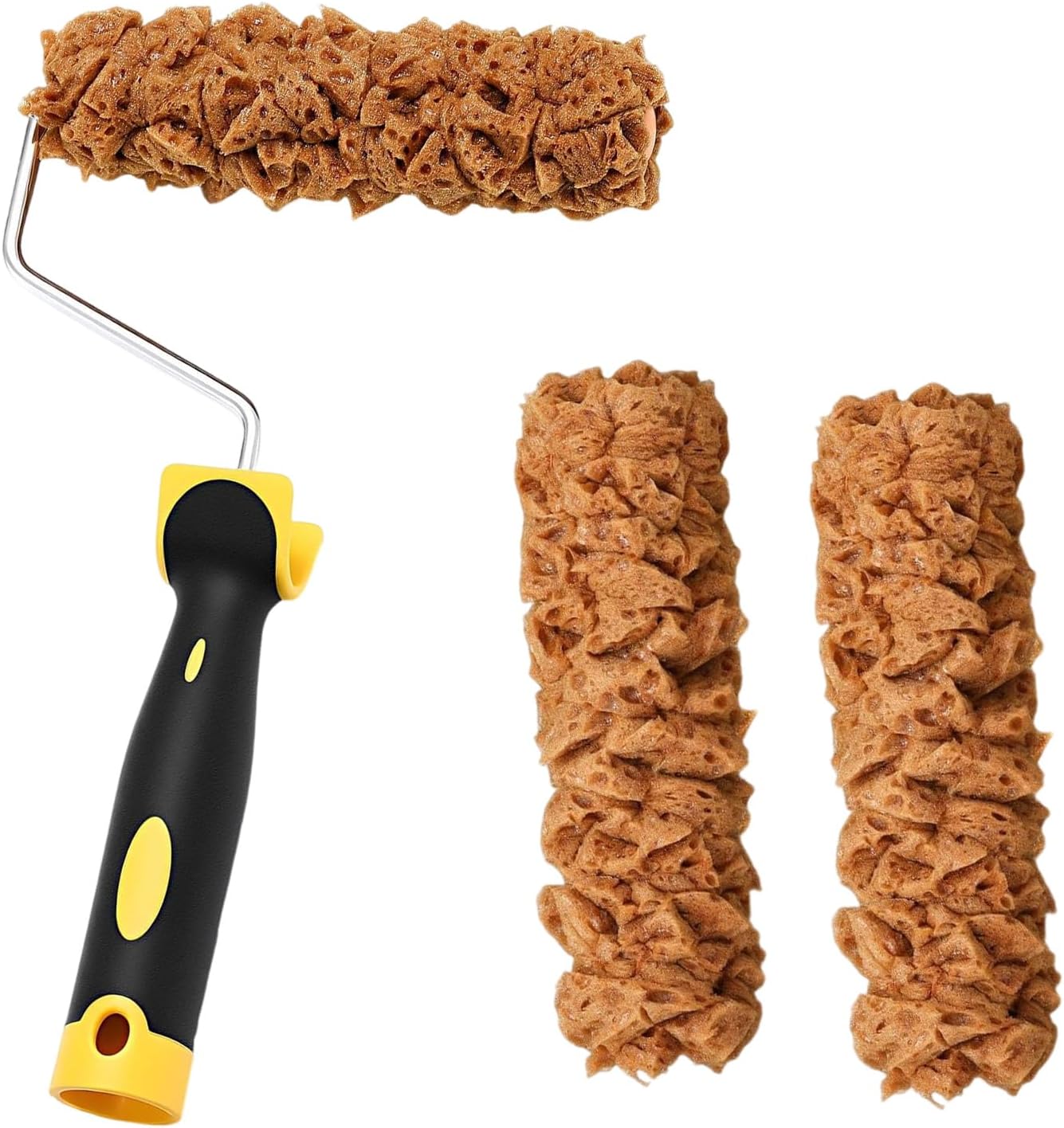 Sturdy 6Inch Paint Roller Set For Seamless Application On Various Wall And Ceiling Texture Daily Casual Use Professional Painting Tool