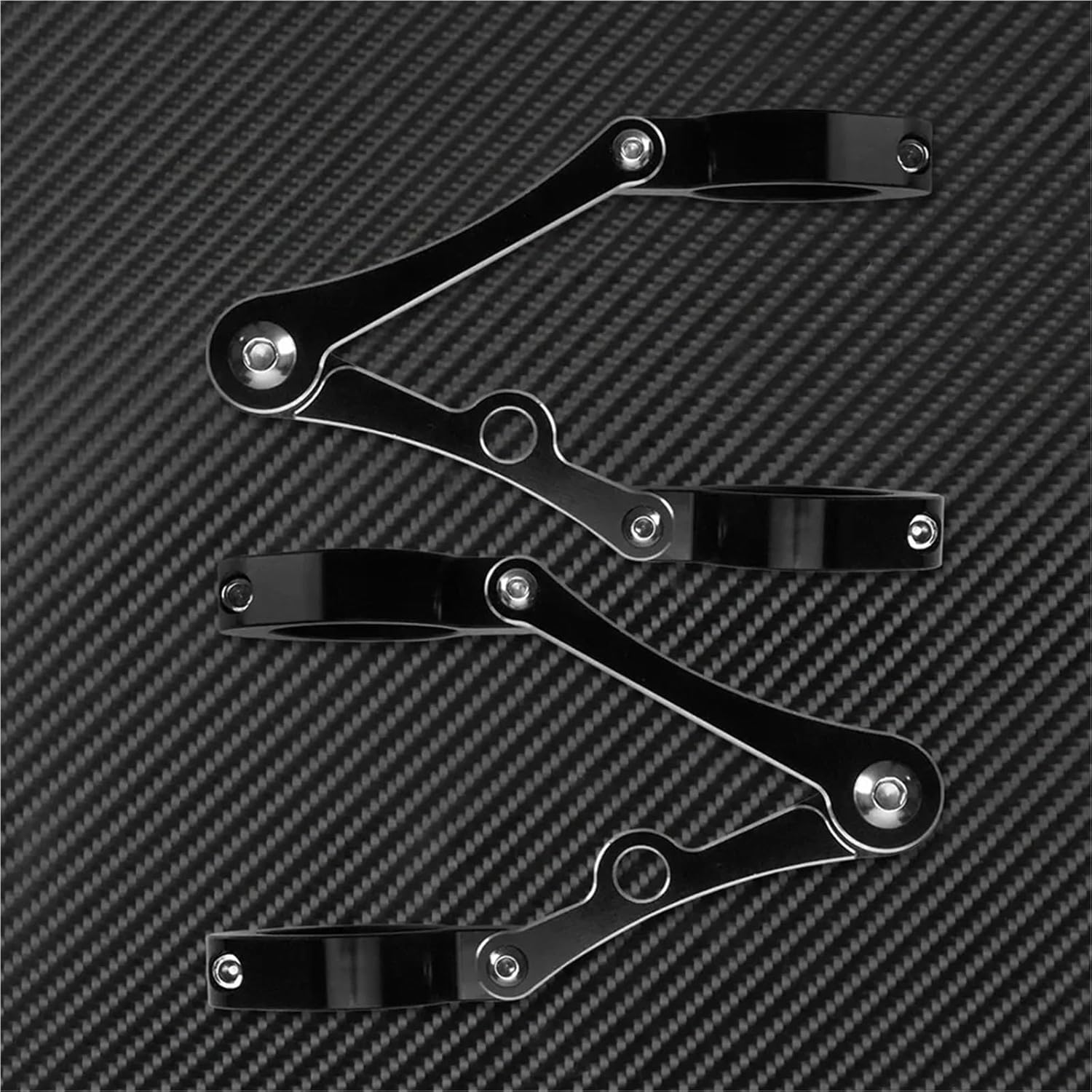 Fog Light Bracket Motorcycle CNC 39mm-41mm Fork Tube Holder Headlight Bracket Mount Clamp Fit for Harley Dyna Chopper Bobber Cafe XL