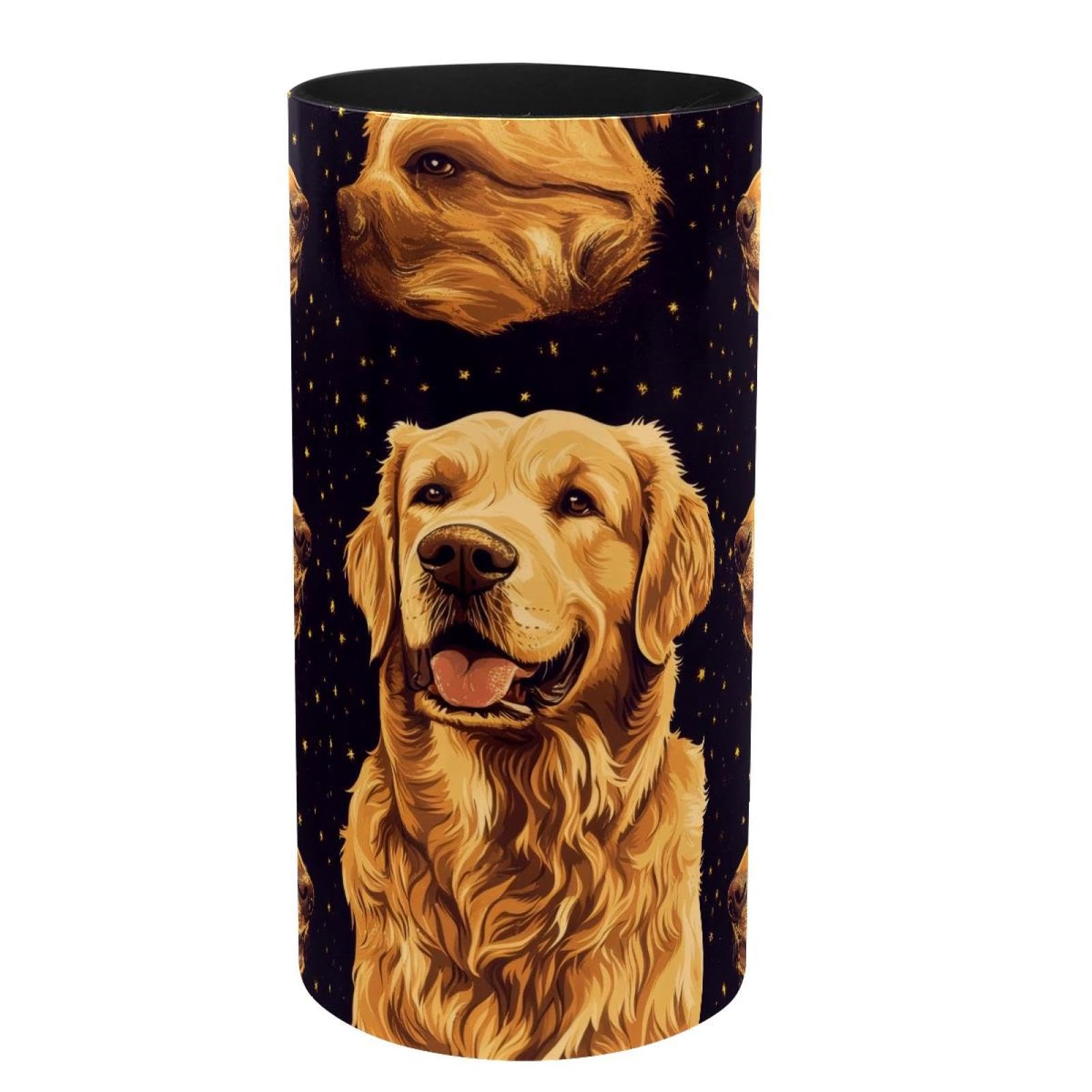 Boîte à musique Golden Retriever, cadeau idéal en pot à crayons et accessoires de bureau