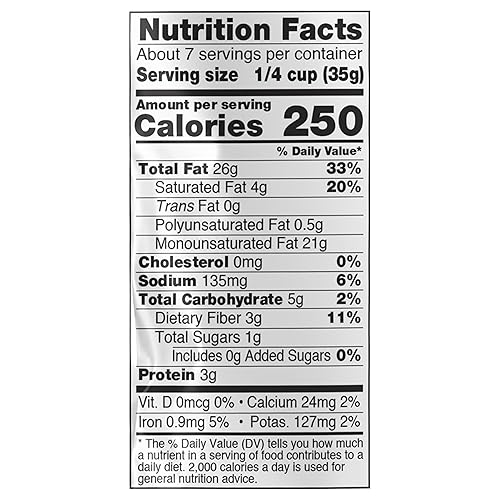 Miniatura 2 de NOW Foods, nueces de macadamia, tostado seco con sal marina, fuente de fibra, sin gluten y certificado sin OMG, 9 onzas (el embalaje puede variar)