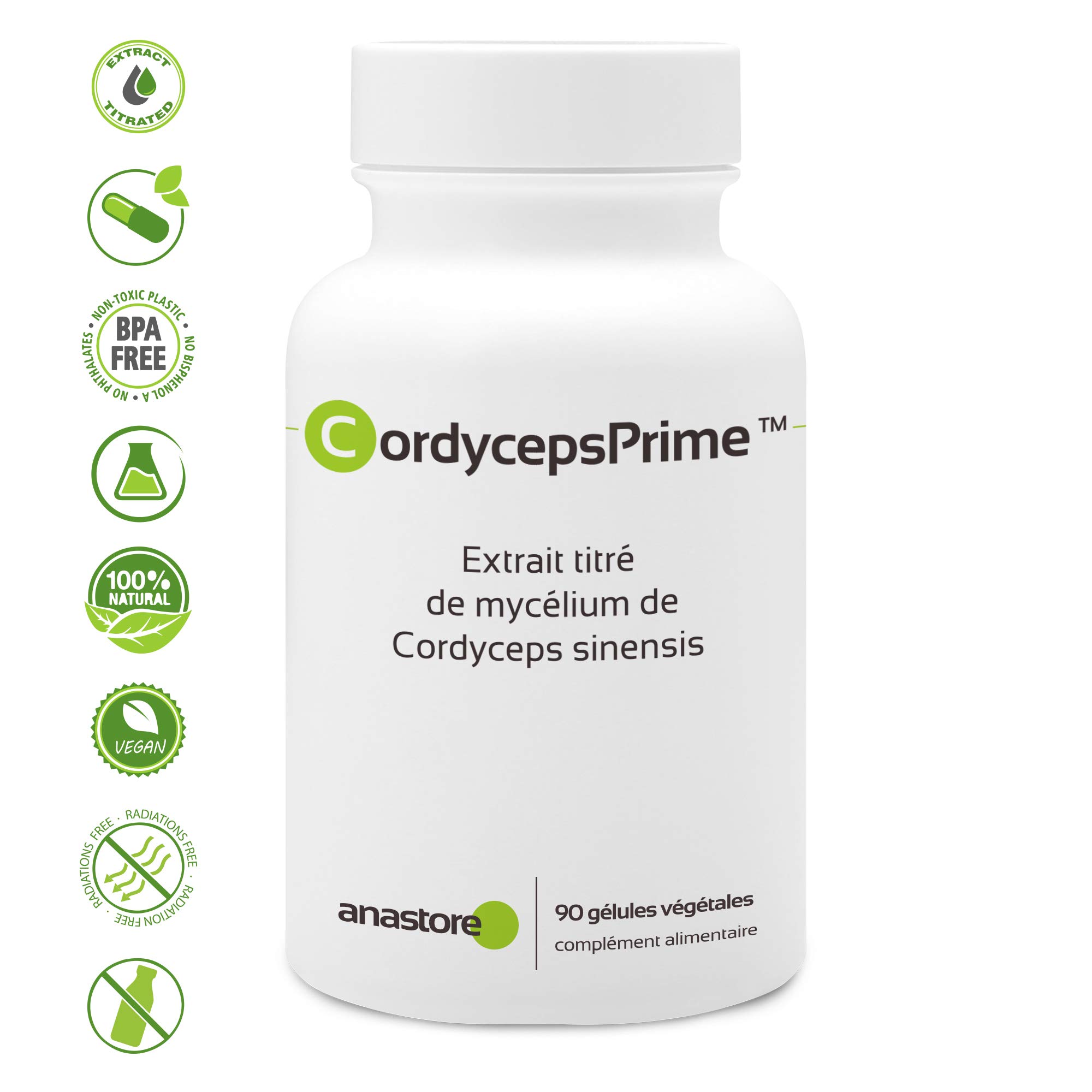 CORDYCEPSPRIME™ * OFERTA 3+1 GRATIS * 500 mg / 360 cápsulas * Extracto titulado al: 0,28% en Adenosina | 8% en D-manitol (Ácido cordicépico) * Antiinflamatorios, Energia, Inmunitario