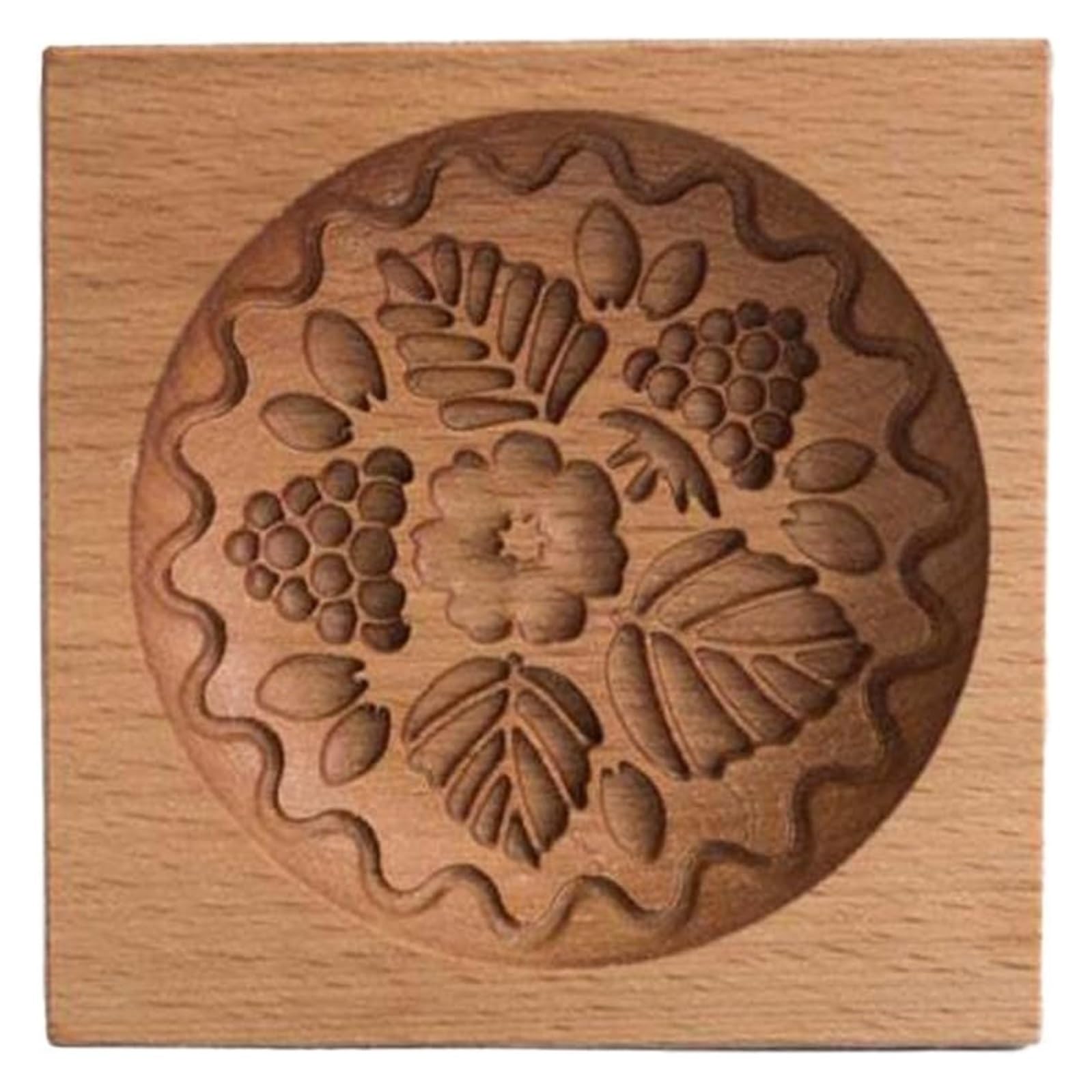 SDGBCXD， Stampi for biscotti in legno, biscotti, stampi for biscotti in legno, stampi for biscotti in rilievo in 3D, stampi for timbri, formine for biscotti fai da te for tutti gli appassionati di pas