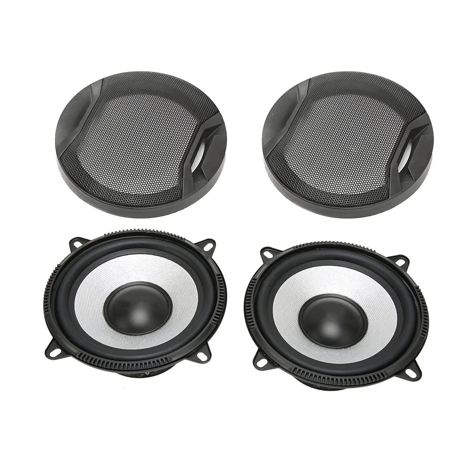 Cocoarm 4 Piezas Altavoces de Coche Coaxiales 150W, 5 Pulgadas