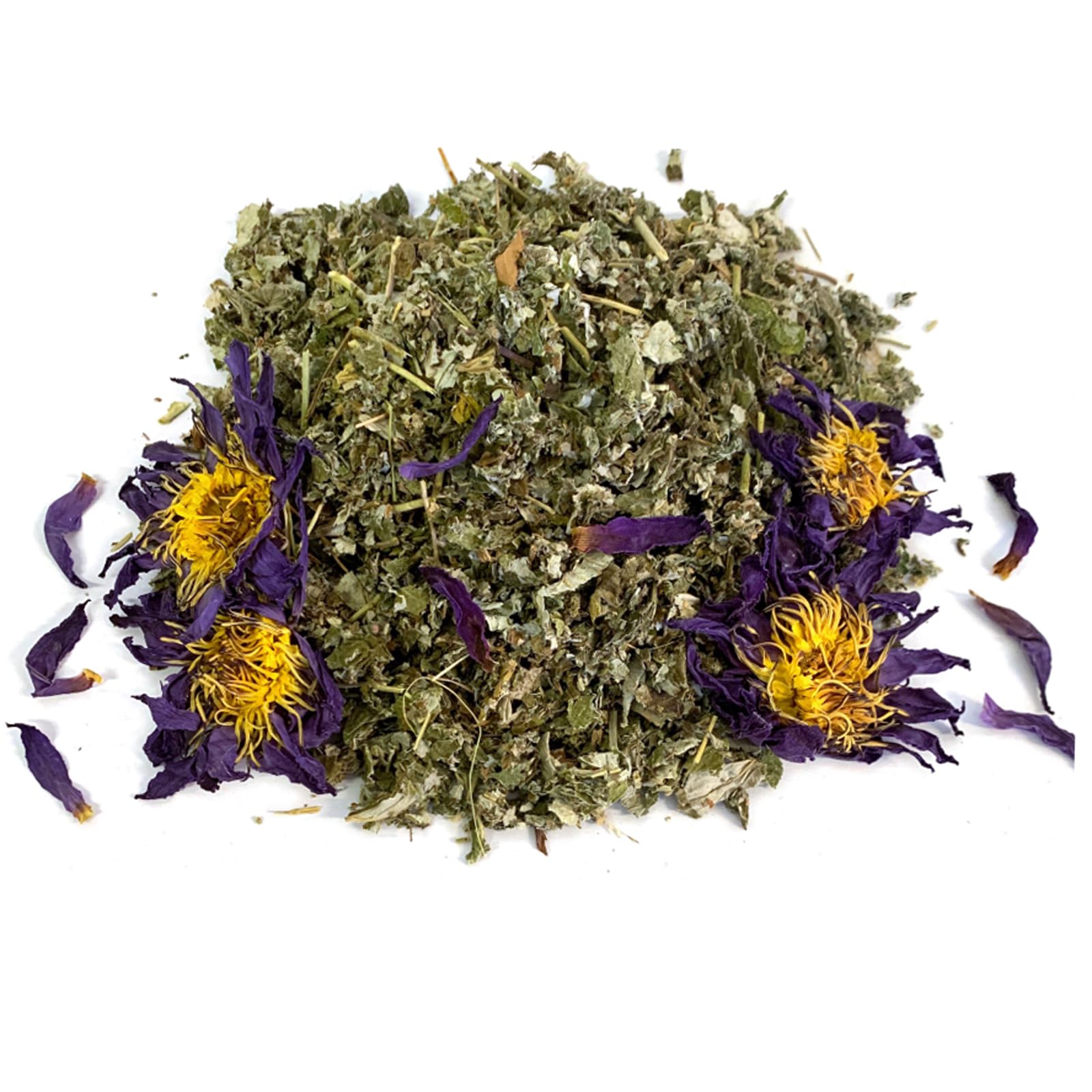 MQH Wholefoods™ Lotus Flowers Tea Herbal Pre Mix Mixed Blends Premium Quality! AVAILABLE IN 15+ BLENDS (Raspberry Leaf & Lotus Tea Mix, 25g)