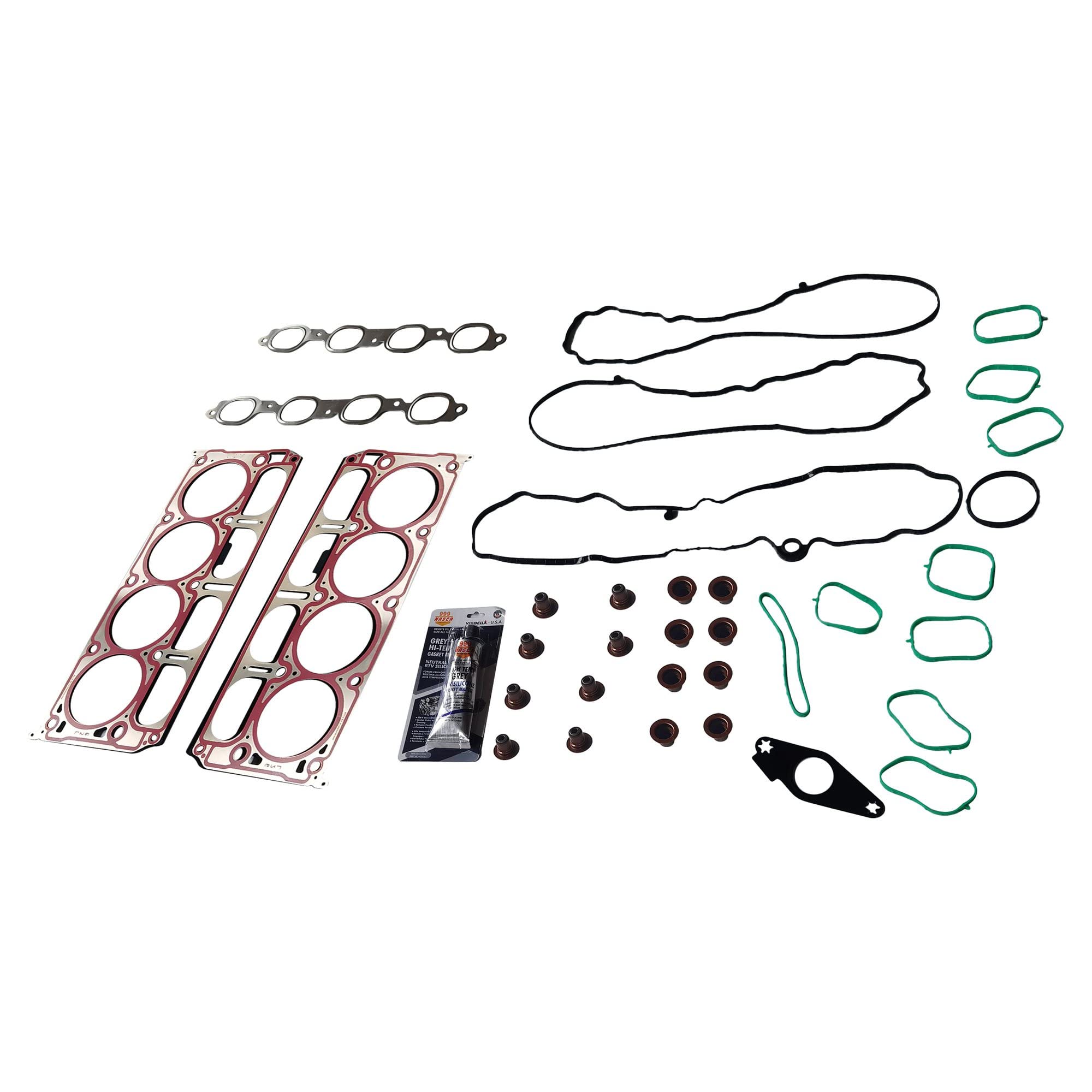 Partsflow Engine Cylinder Head Gasket Set For GMC Sierra 1500 For Chevrolet Silverado 1500 For GMC Yukon XL For GMC Yukon For Cadillac Escalade ESV For Cadillac Escalade 6.2L OE#HS55332