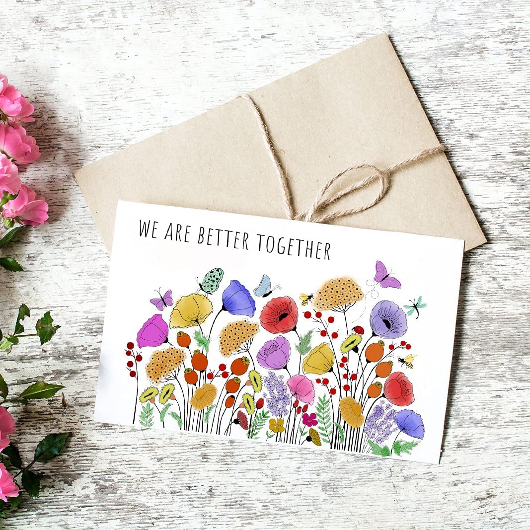 Hying Sellos transparentes de flores de mariposa de otoño para hacer tarjetas y decoraciones de álbumes de fotos, sellos de goma con fondo de flores de abeja, sello de hojas florales de Acción de