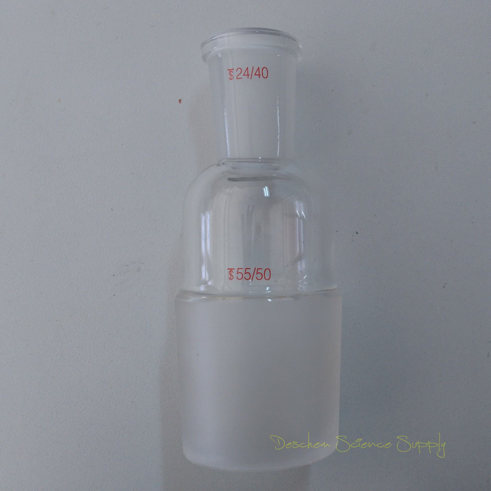 Glass Joint Connector Lab Glassware Enlarging Adapter - 24/40 To 19/22 ...