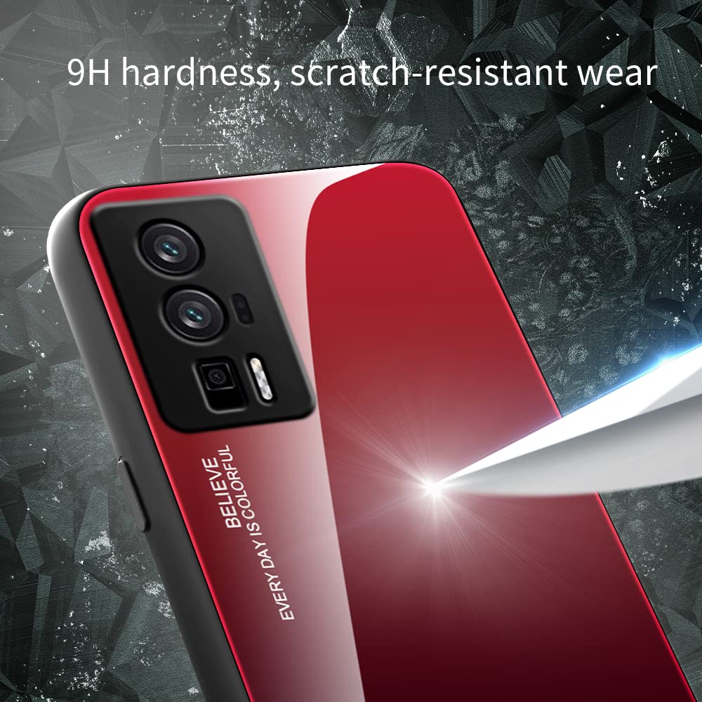 GOKEN Cover per Xiaomi Poco F5 PRO, TPU Silicone