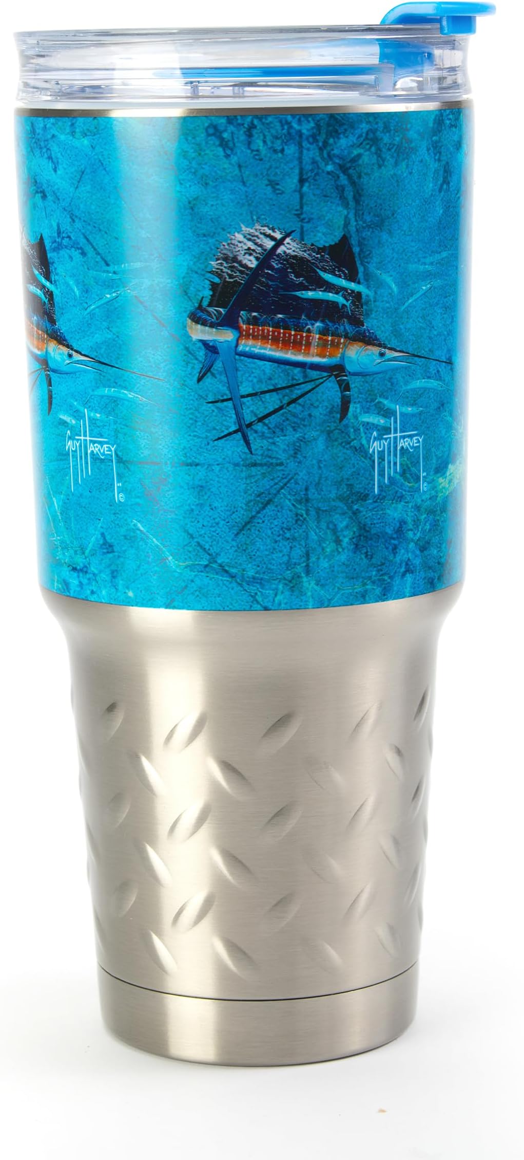 Rivers Edge Products24 Oz Insulated Tumbler, Leak Proof Stainless Steel Tumbler With Lid, Spill Proof Tea, Soda, Cocktail, or Coffee Tumbler, To-Go Portable Travel Cup