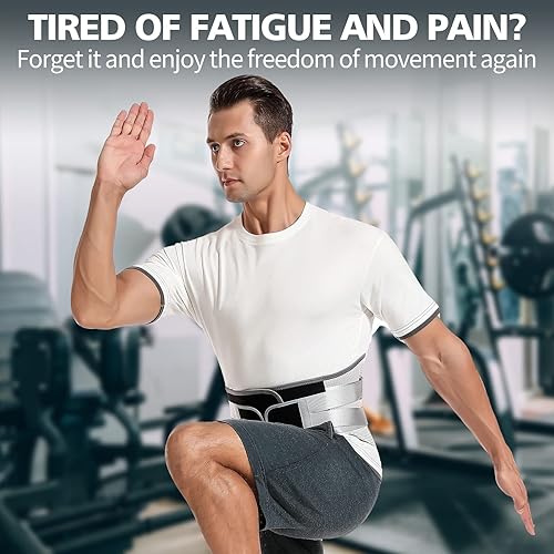 Miniatura 10 de Soporte de espalda transpirable para el dolor de espalda baja, cinturón de apoyo de espalda para mujeres, alivia el dolor de espalda baja, mejora la