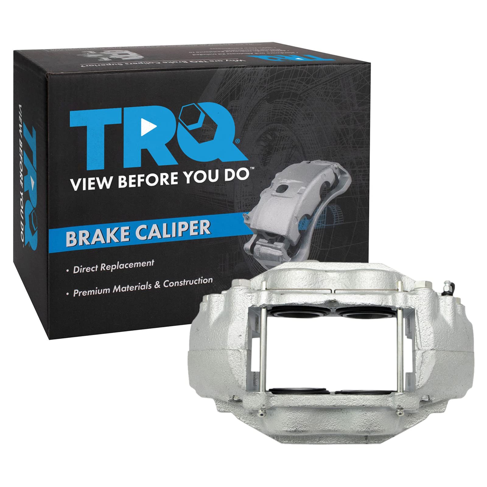 TRQ Front Right Brake Caliper Passenger Side