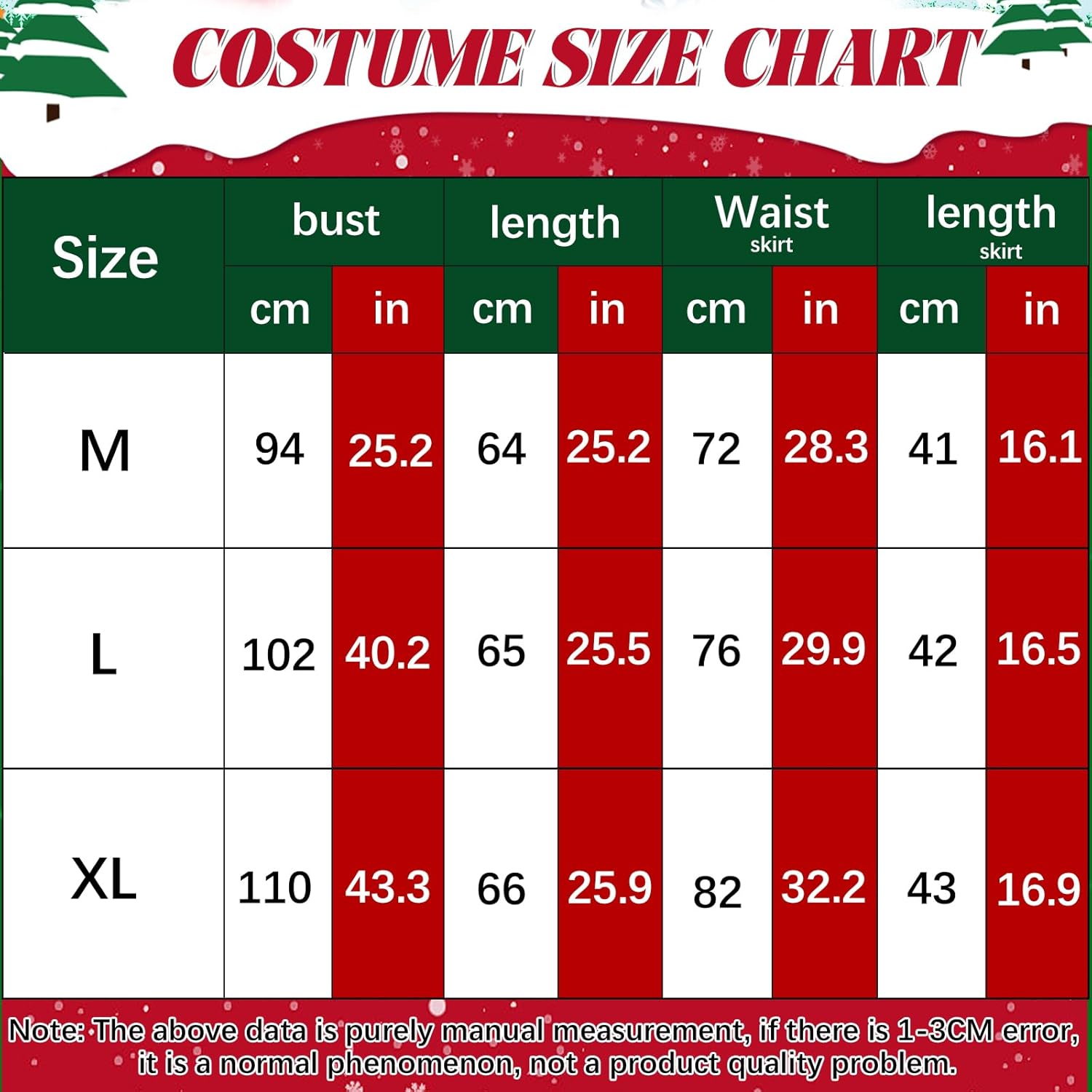 Christmas Elf Outfit for Women Red White Deluxe Female Elf Costume Cosplay Dress Suit with Hat Collar Holiday Party - Image 3