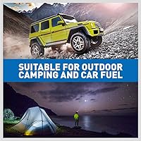 Vista 7 de HORUSDY Sifón de gasolina mecánico diésel de 10 pies, bomba de sifón súper fácil multiuso, válvula de 3/4 pulgadas, tubo de grado virgen seguro