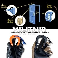 Vista 2 de First Responder - Tope de puerta / Jam Multi (paquete de 3) – Compatible con sistemas Molle, herramienta táctica para policía, EMS, EMT, bomberos
