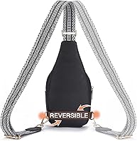 Vista 61 de Telena Riñonera pequeña para mujer, de cuero, cangureras, bolsa de pecho para mujer 3-camel marrón