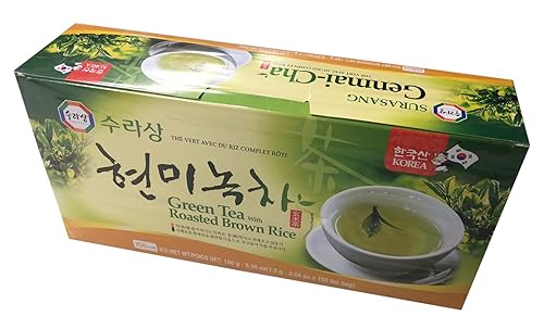Miniatura 3 de Surasang - Té coreano (té verde con arroz integral tostado, 1 paquete)