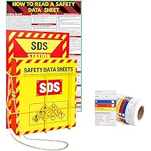YS), 1 Pack, SDS Binder - With Page Dividers, Size 8.5x11 Inches, 2025 Requi