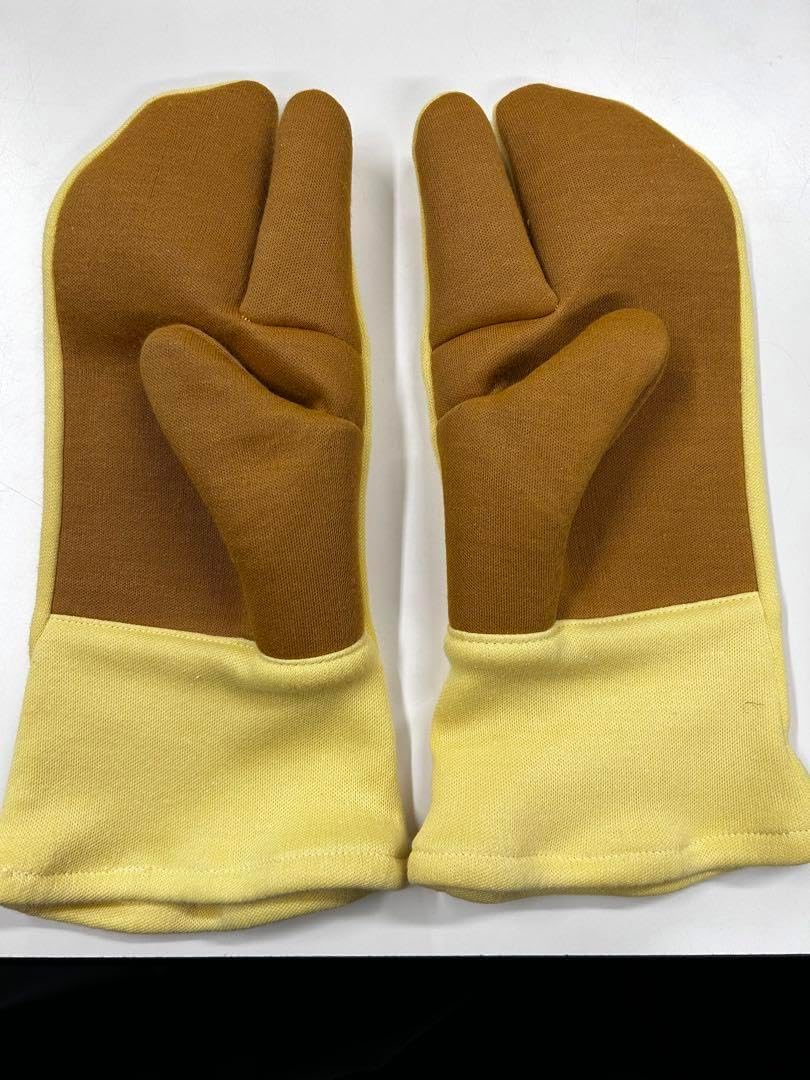 耐熱500℃ エスコ 手袋 耐熱 アラミド繊維 EA354KJ-8 W