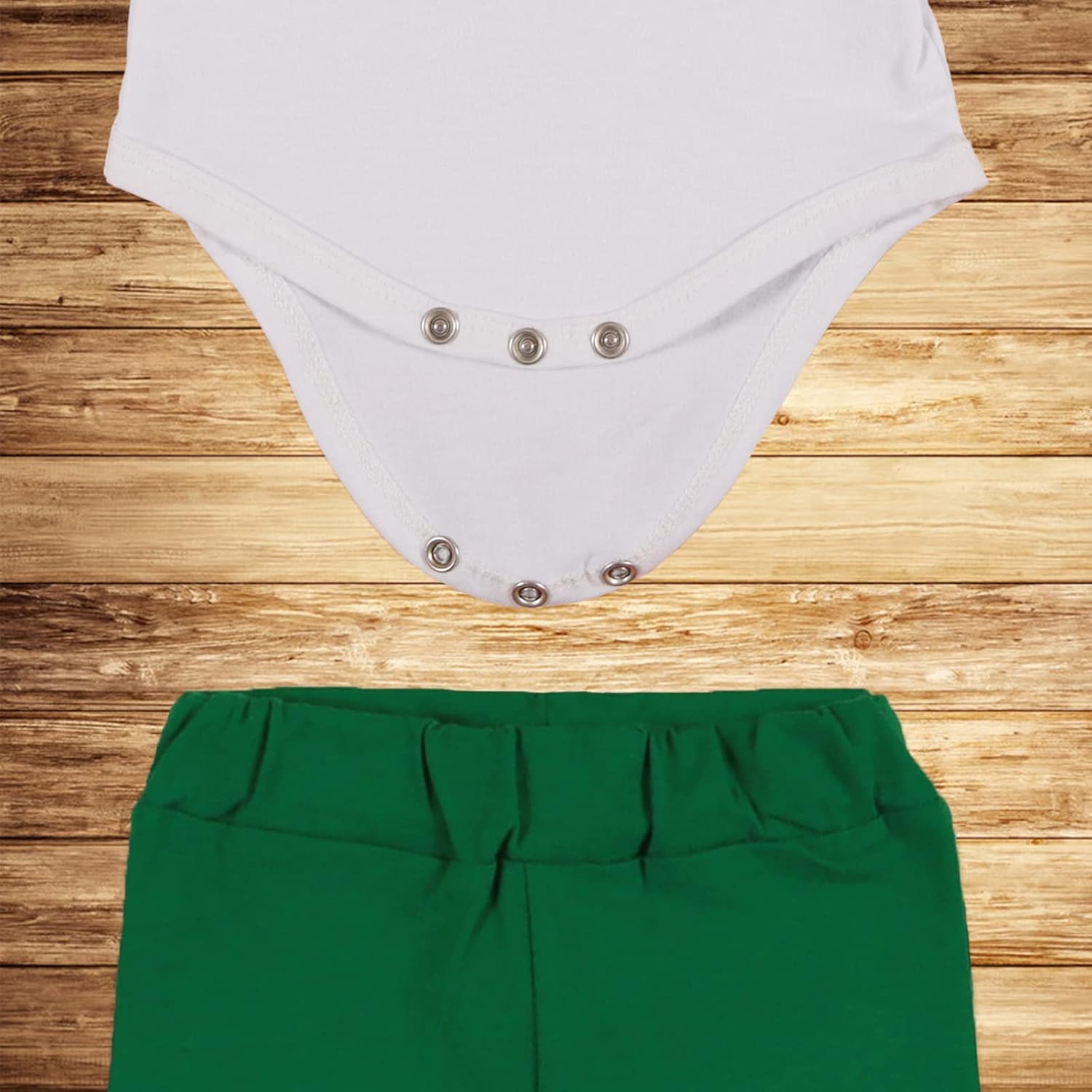 Baby Boy St. Patrick's Day Outfit，New Newborn My 1st St. Patrick's Day Long Sleeved Letter Top+pants+Hat 3Pcs Set - Image 6