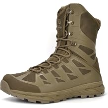 XPETI Mens Stealth 8" Waterproof Tactical Boots