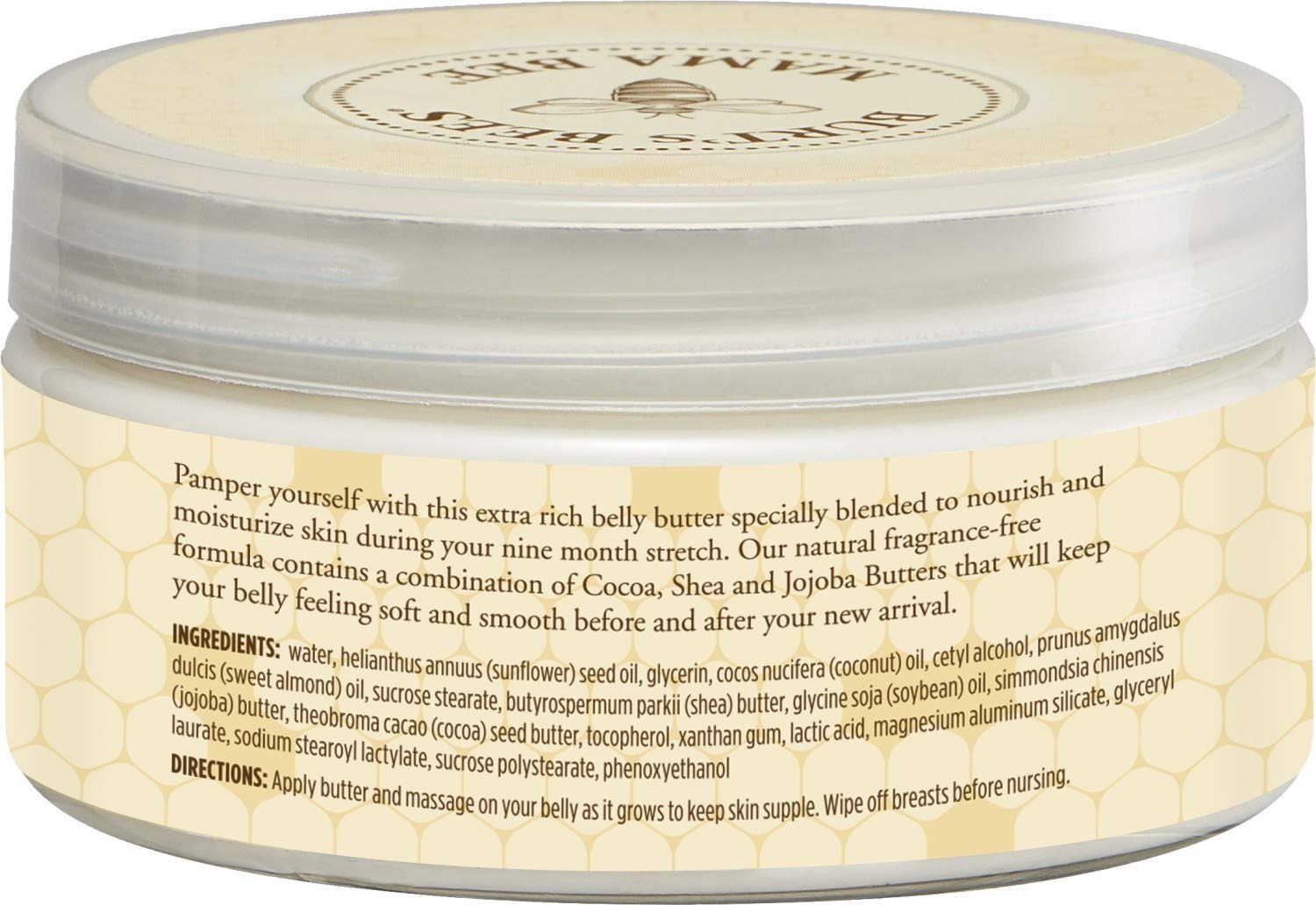 Burt's Bees Mama Bee Bauchbutter von Burts Bees für Kinder - 184 ml Creme, 184 ml
