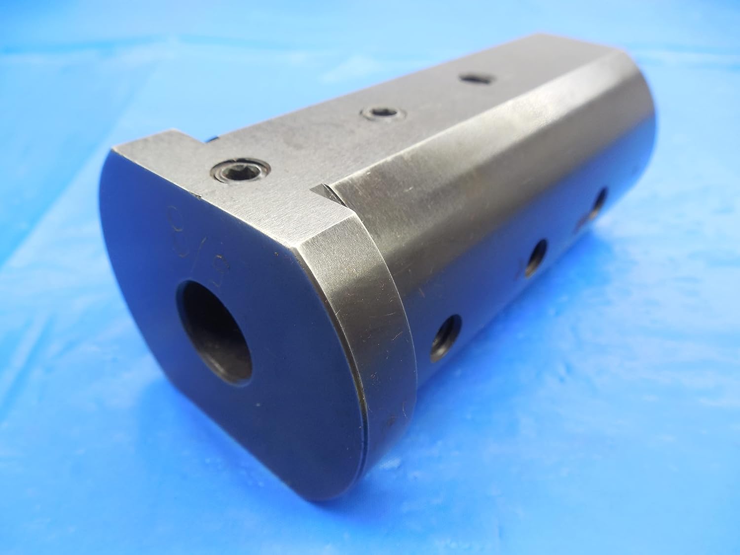 5/8 I.D. X 2" O.D. Lathe Bushing 5/16-18 Set Screw CNC Boring BAR Adapter Tool - MS1888LI