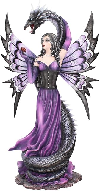 Nemesis Now C2642G6 Guardian's Embrace Figurine 69.5cm Purple