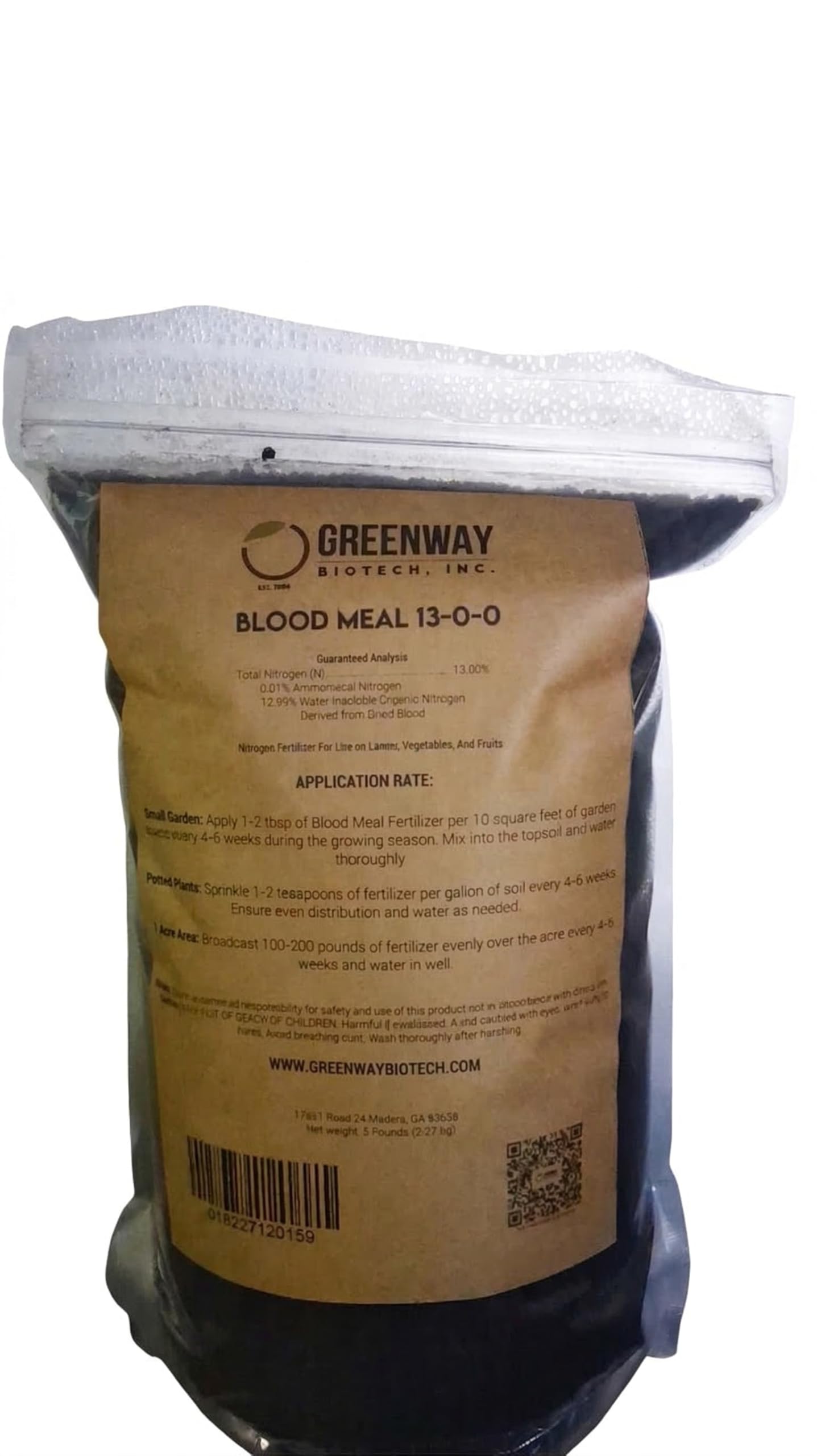 Greenway Biotech Blood Meal 13-0-0