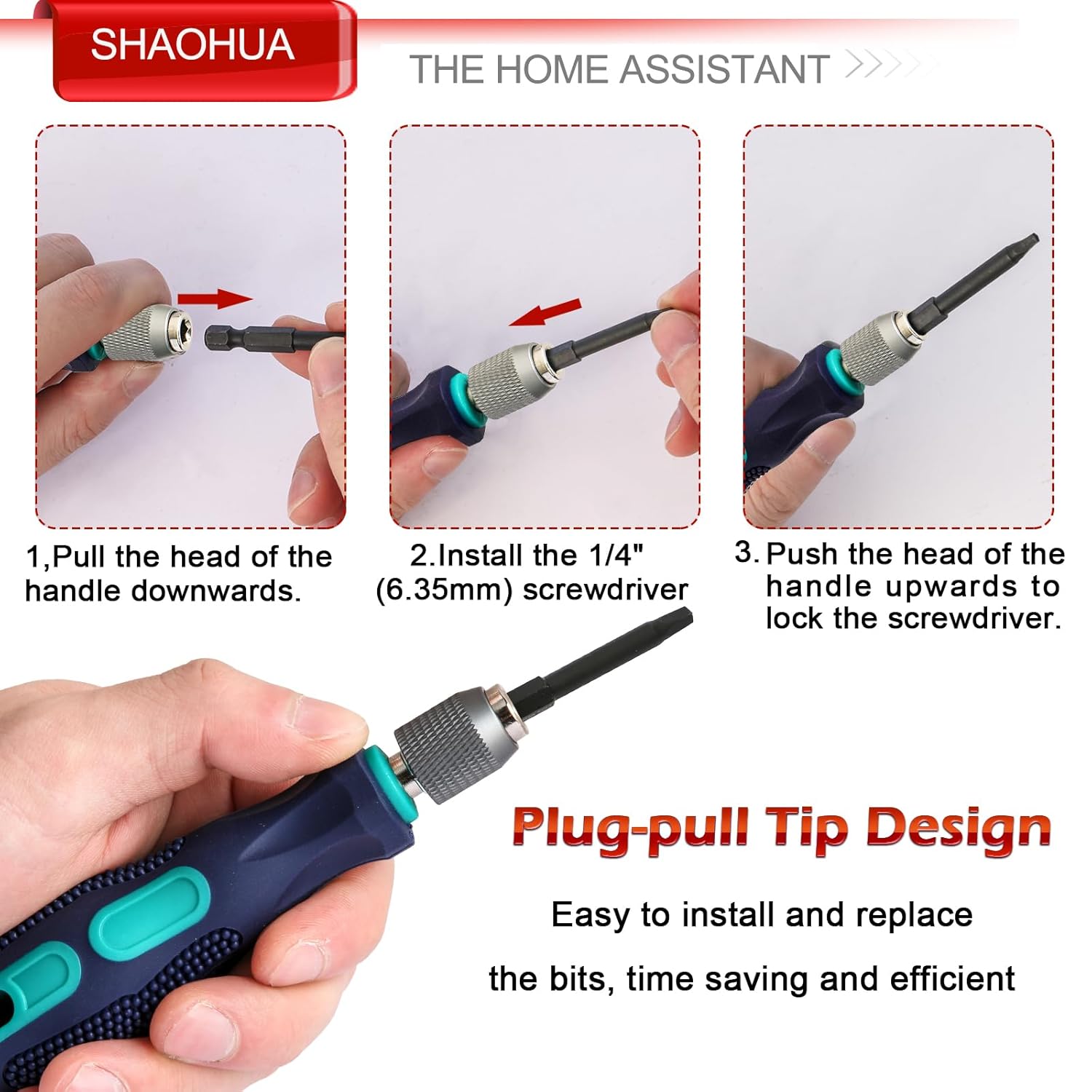 10PCS Square Drive Bits Set, 2.3" Long With 1/4 Inch Magnetic Bit Driver, S2 Steel Allen Wrench Drill Bits, Hex Head Drill Bit Set SQ#0, 1, 2, 3, and #4