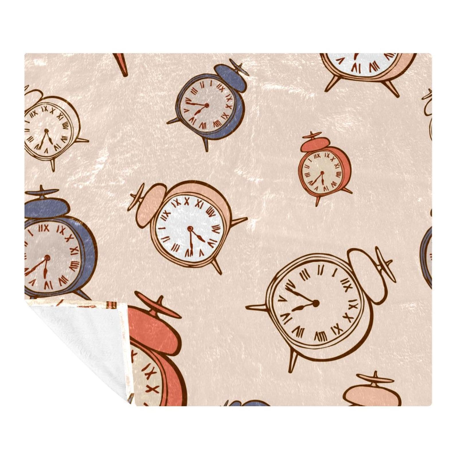 Couverture douce lit et voyage en polaire microfibre légère 150 x 130 cm