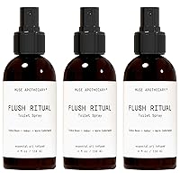 Vista 16 de Muse Apothecary Flush Ritual - Aerosol para inodoro aromático y refrescante, usar antes de ir, 4 onzas, infundido con aceites esenciales naturales