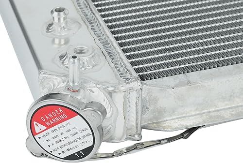 Miniatura 69 de Radiador de aluminio AA5052 de 3 filas compatible con Dodge Ram 2009-2021 1500 2500 3500 4000 V6 V8 Pickup AT/MT 3 filas,1 fila,Ventilador