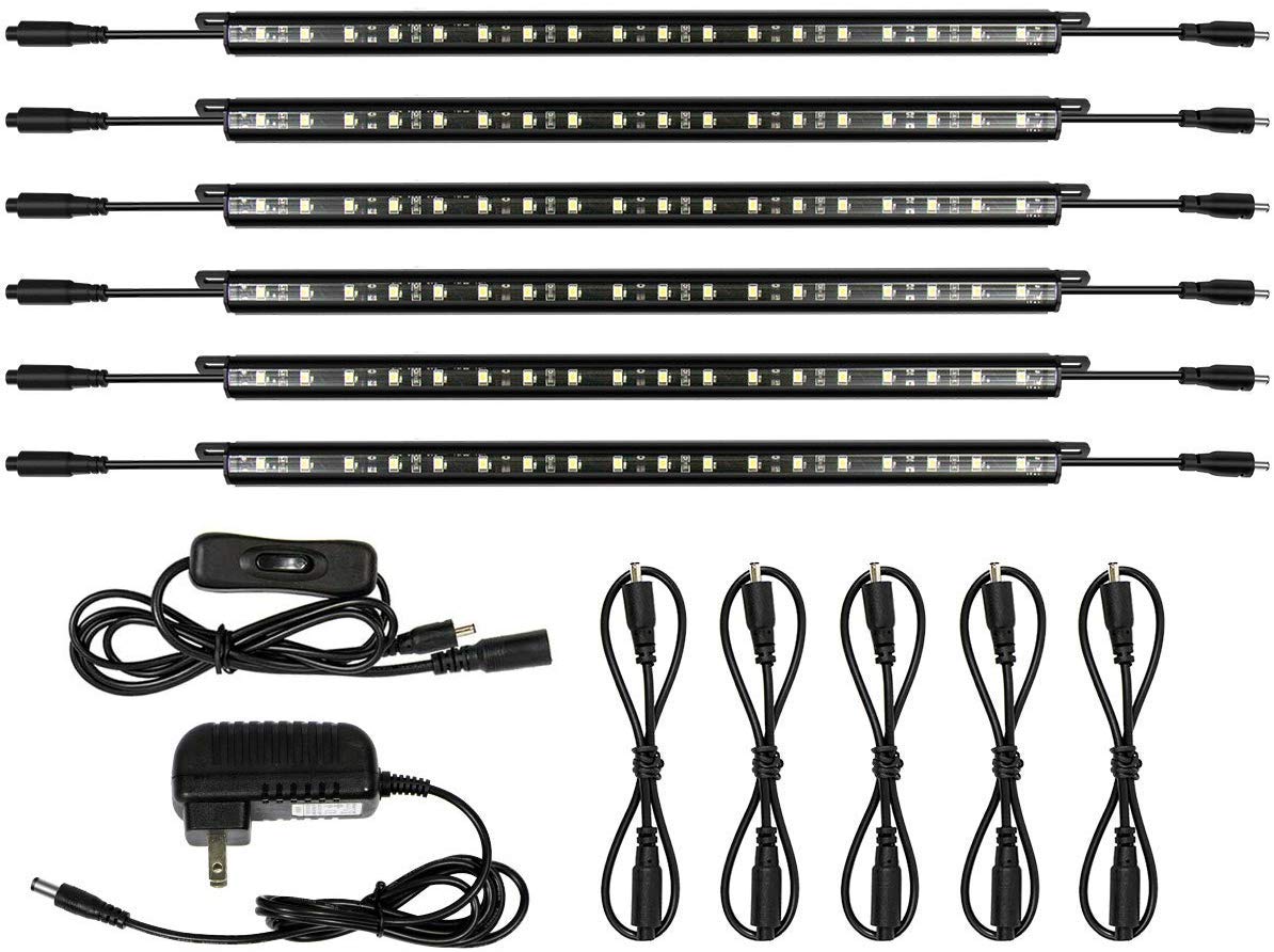 Buy MingDak Under LED Lighting Kit,(6) 12’’ Linkable Light Bars