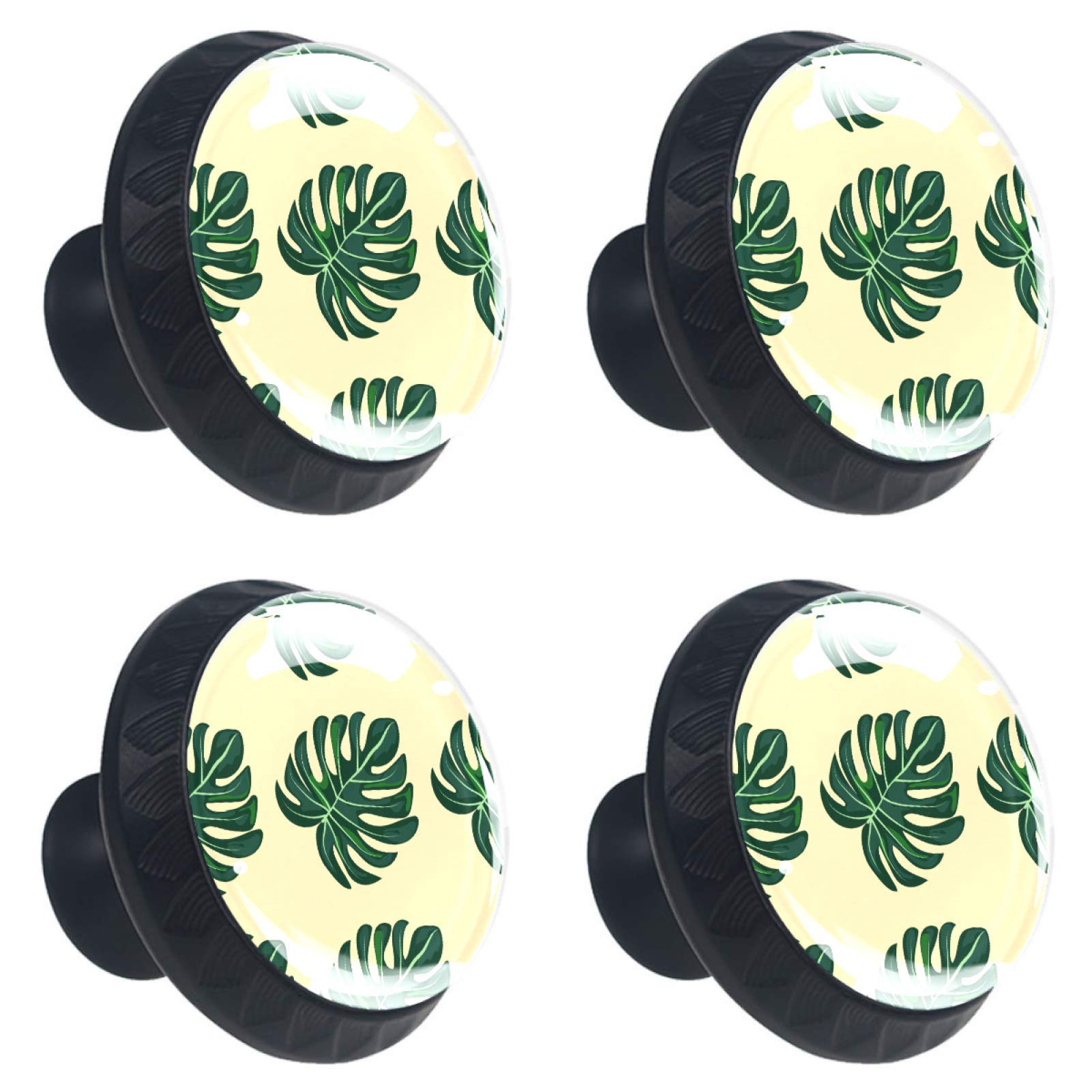 Boutons de commode tropicaux en cristal pour insuffler un esprit nature dans votre bureau