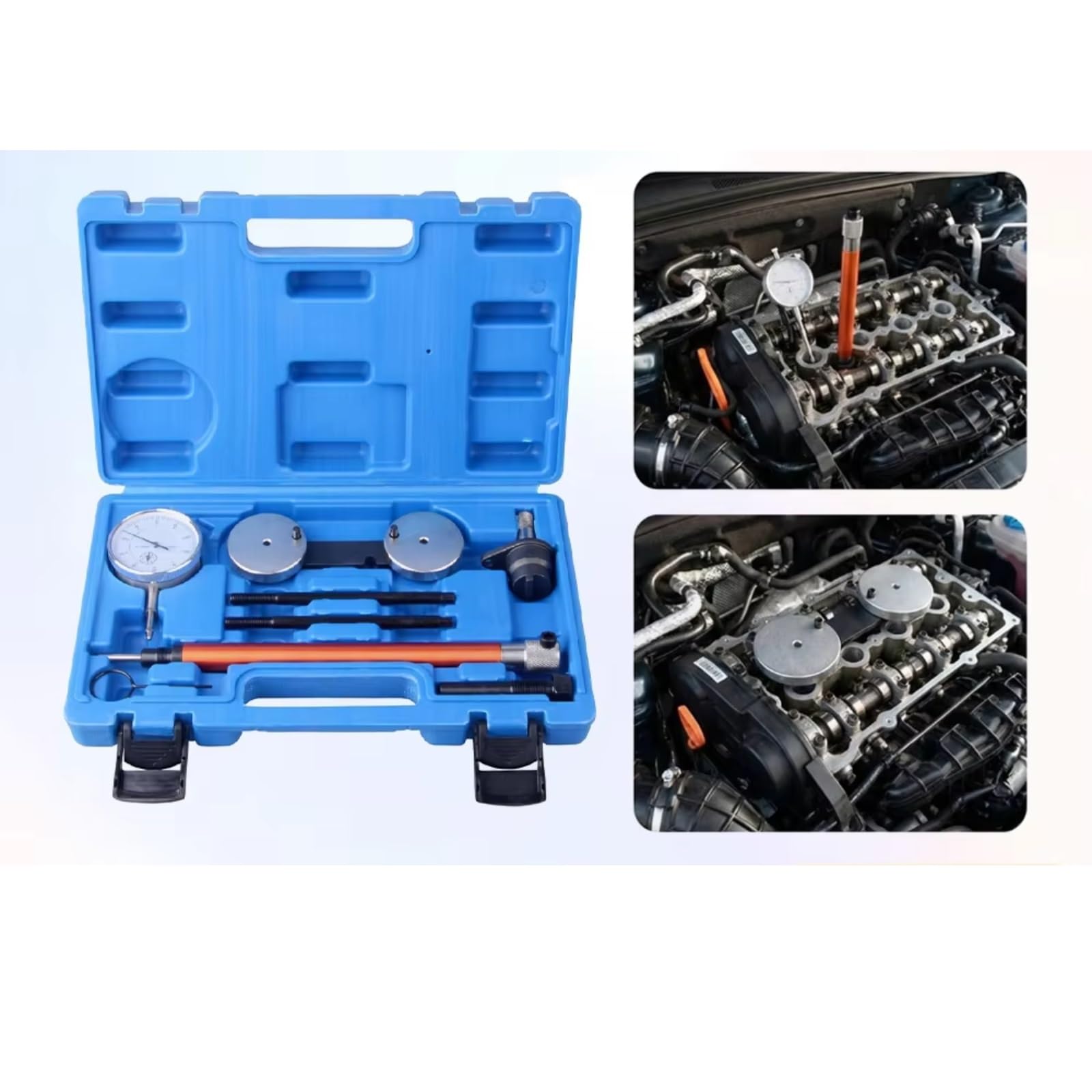 Juego Herramientas Bloqueo Sincronización Árbol Levas Motor 1.4 TSI/1.6 FSI T10340 Compatible Con Para Passat 3C2 3C5 2005-2010 Para Passat 362 365 2010-2014 Herramienta De Ajuste Del Motor