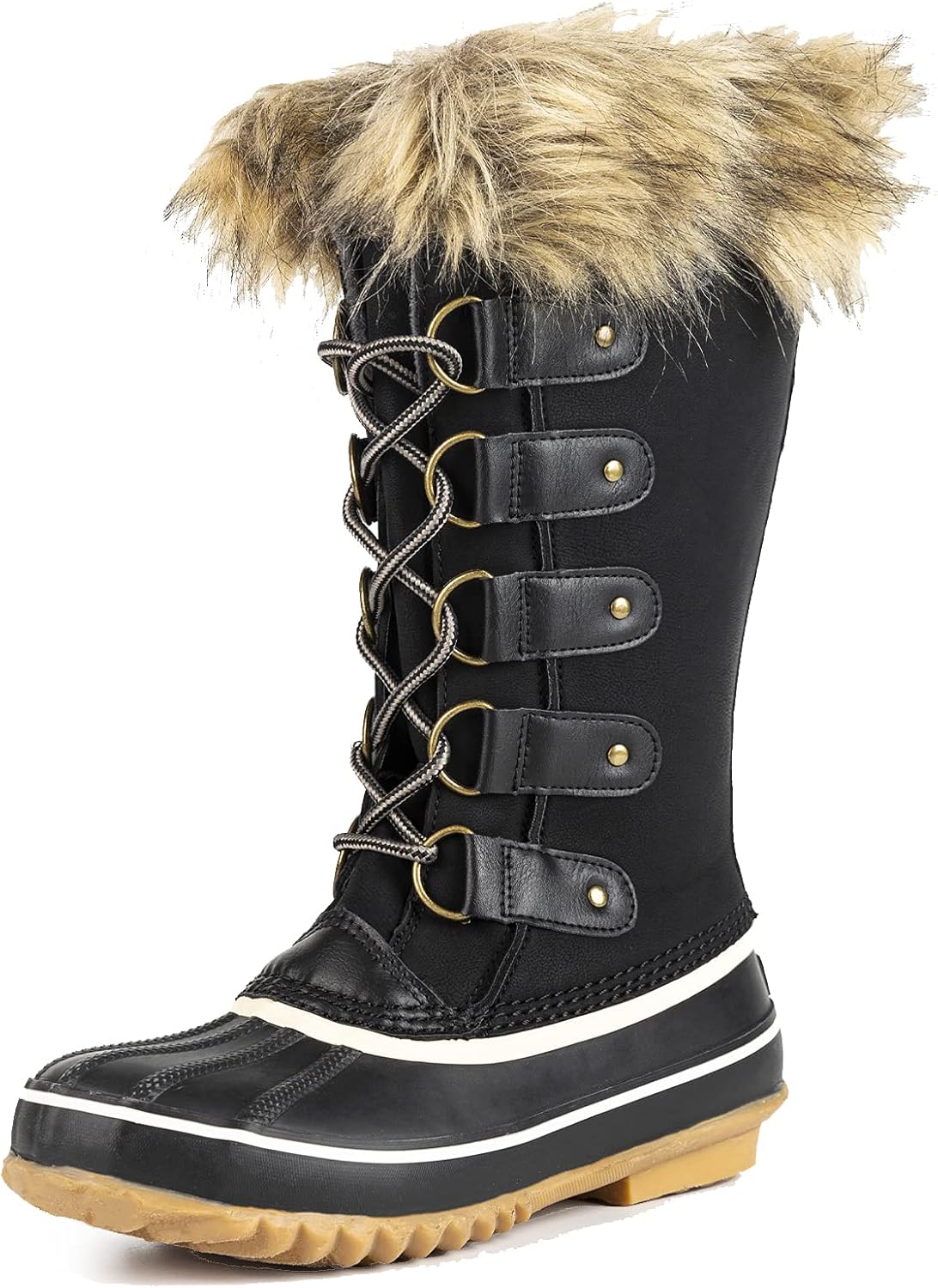 GAWBAW Winter Snow Boots for Women Waterproof Duck New