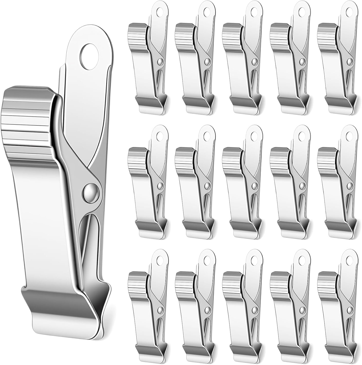 15PCS Mini Alligator Clips for Crafts 1.57in Small Spring Clamps
