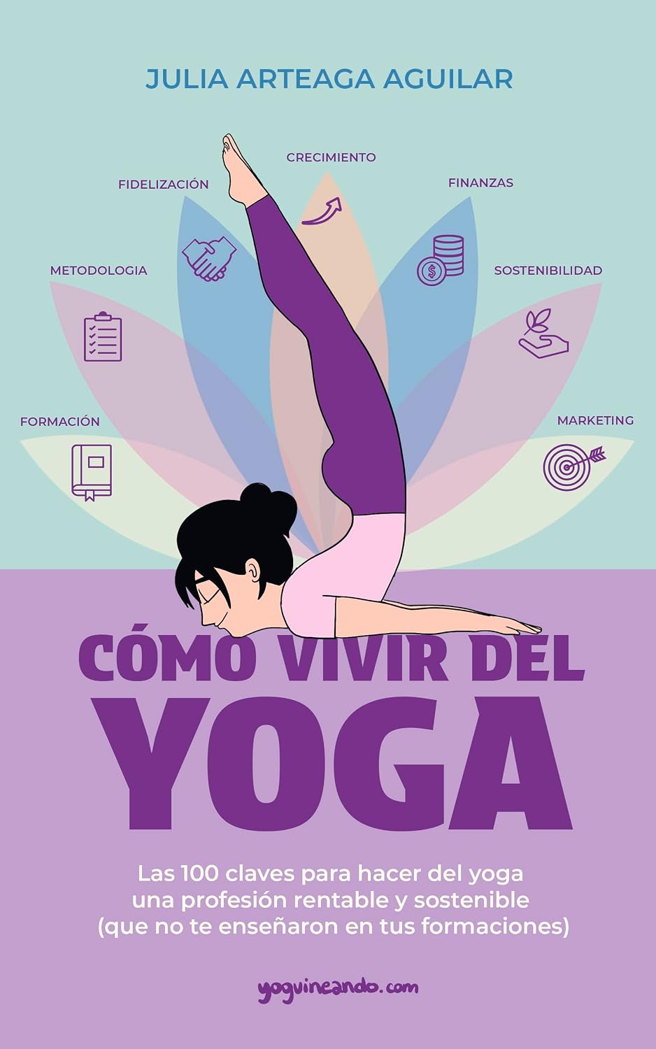 Cómo vivir del yoga: Las 100 claves para hacer del yoga una profesión rentable y sostenible (que no te enseñaron en tus formaciones) (Spanish Edition)