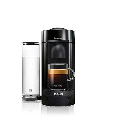 Nespresso Vertuo Plus Coffee and Espresso Maker By De'Longhi, Ink Black