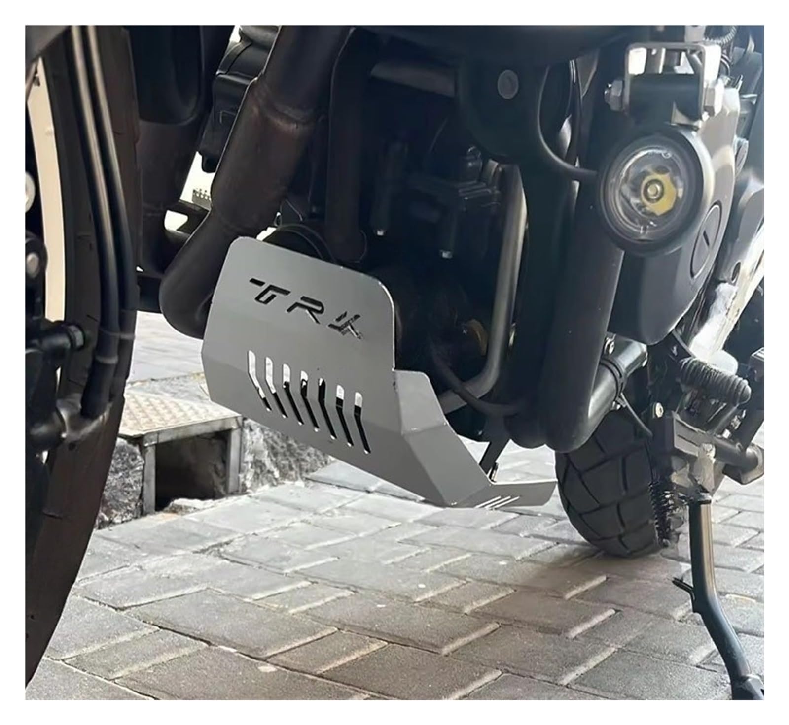 Paracoppa motore moto Per TRK 502X TRK502X 502 2019-2022 2023 Moto Protezioni Motore Telaio Copertura Della Protezione Piastra Paramotore Accessori