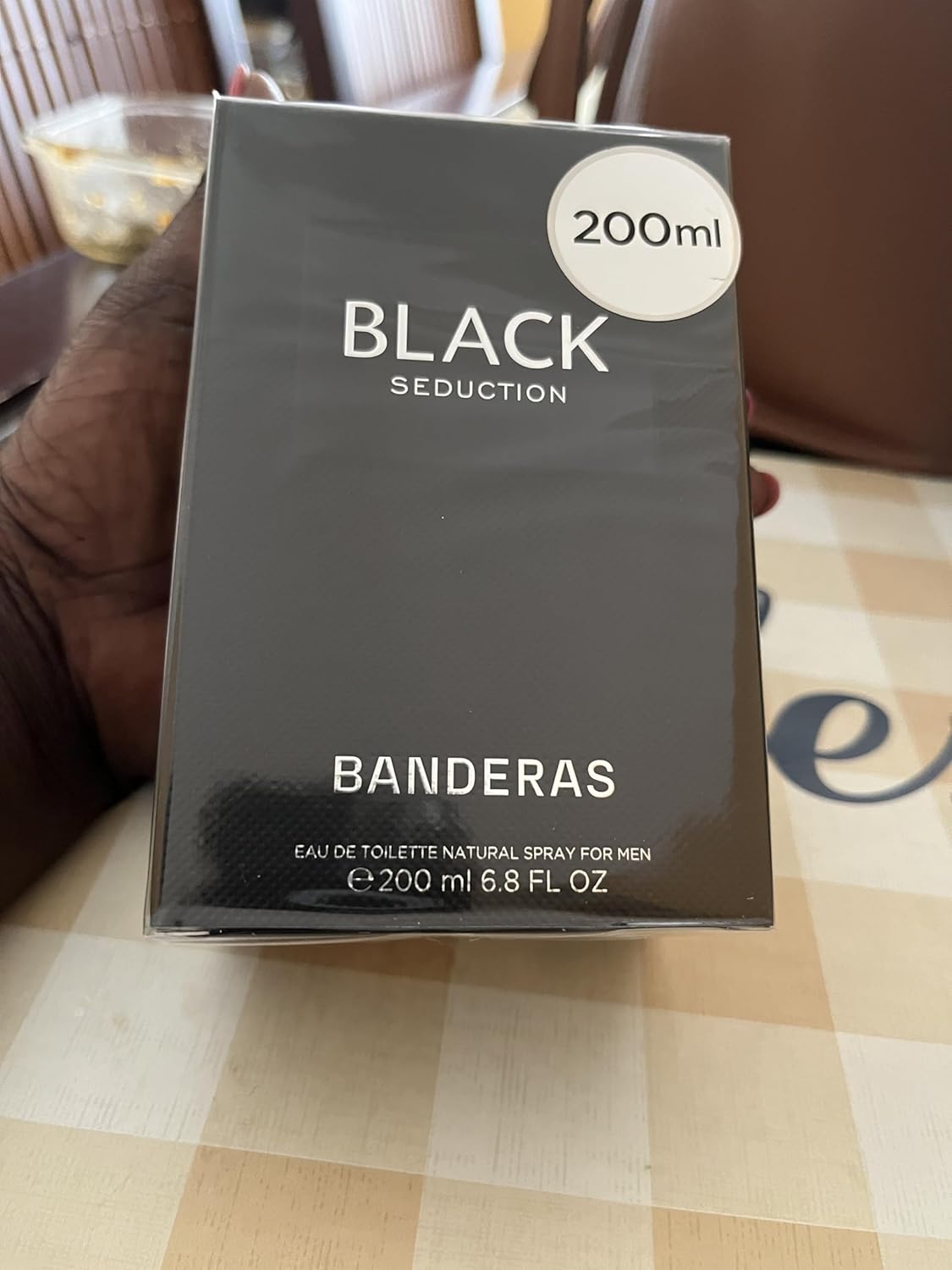 LA Seduction in Black FOR MEN by Antonio Banderas - 6.7 oz EDT Spray by SEDUCTION IN BLACK
