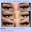 Fluff Lash Clusters 60D+80D Thick Eyelash Clusters D Curly Wispy Individual Lashes 10-18mm Cluster EyelashExtensions 280pcs False Eyelashes DIY Flat Lash Extension by TOOCHUNAG
